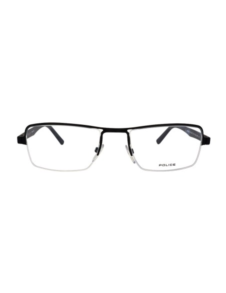 Men' Spectacle frame Police Black Ø 52 mm