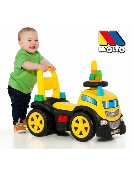 Tricycle Moltó Trucks and blocks 89 cm