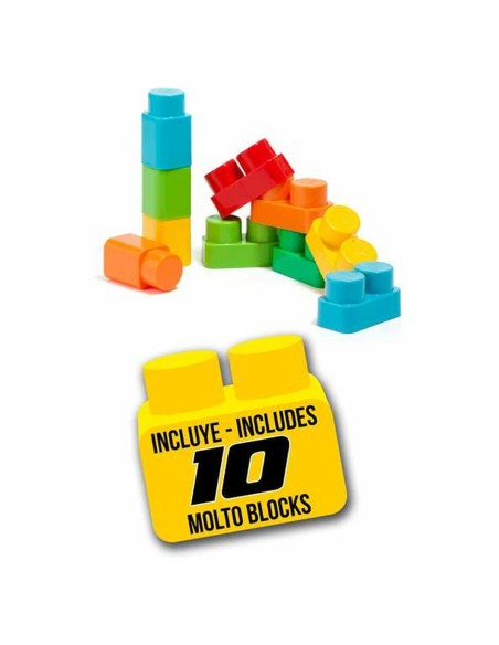Tricycle Moltó Trucks and blocks 89 cm