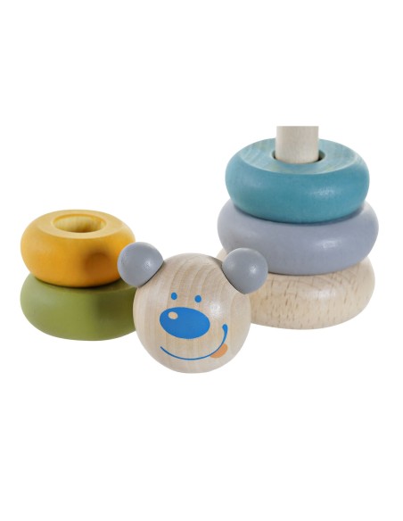 Educational Game Home ESPRIT 5,5 x 5,5 x 14 cm animals (2 Units)