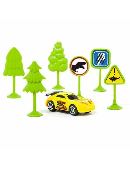 Racetrack Moltó 107 cm Dinosaur 17 Pieces