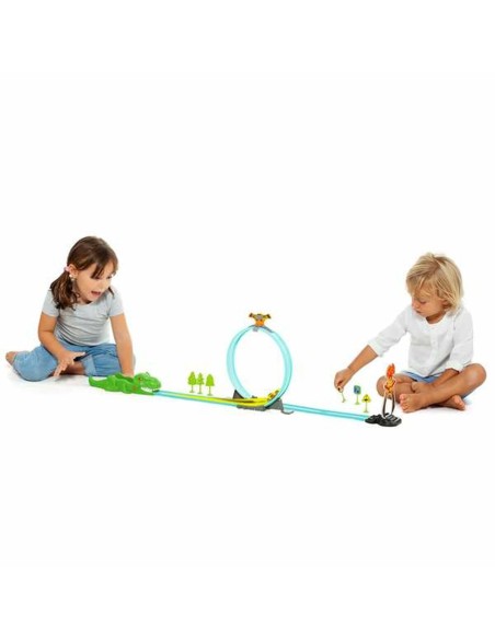 Racetrack Moltó 107 cm Dinosaur 17 Pieces