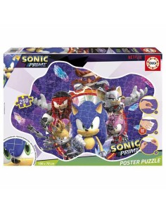 4-Puzzle Set Sonic Prime 250 Pieces