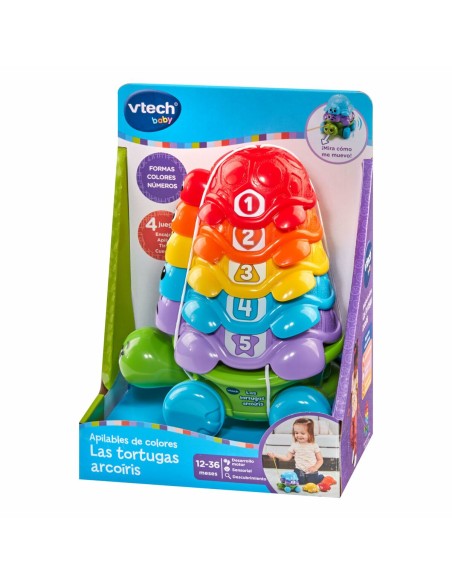 Baby toy Vtech 17,5 x 11,5 x 24 cm Tortoise Rainbow