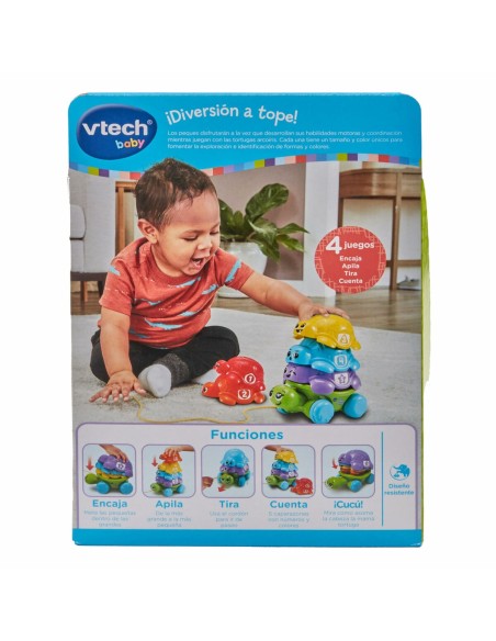Baby toy Vtech 17,5 x 11,5 x 24 cm Tortoise Rainbow