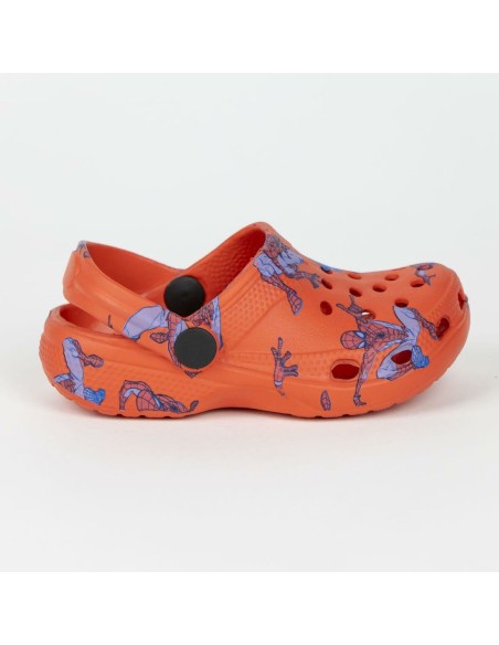 Beach Sandals Spider-Man Red