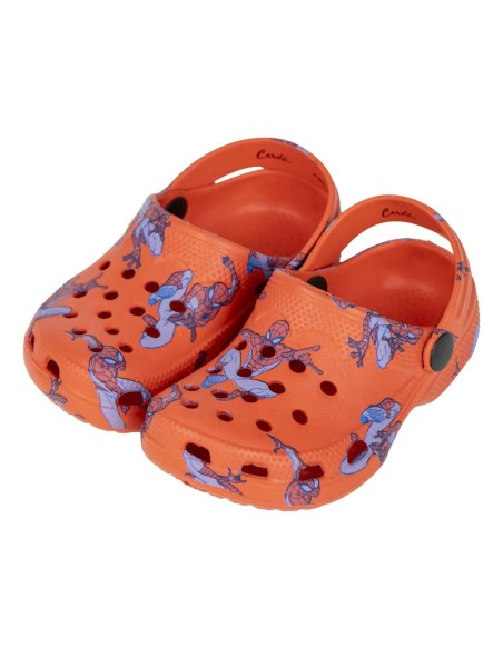 Beach Sandals Spider-Man Red