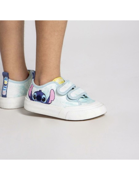 Sports Shoes for Kids Stitch Light Blue