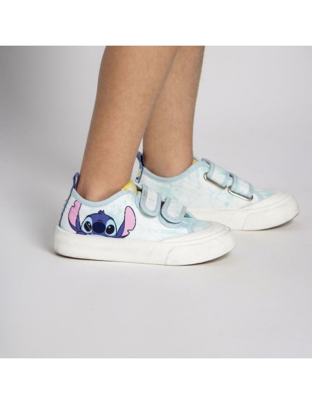 Sports Shoes for Kids Stitch Light Blue
