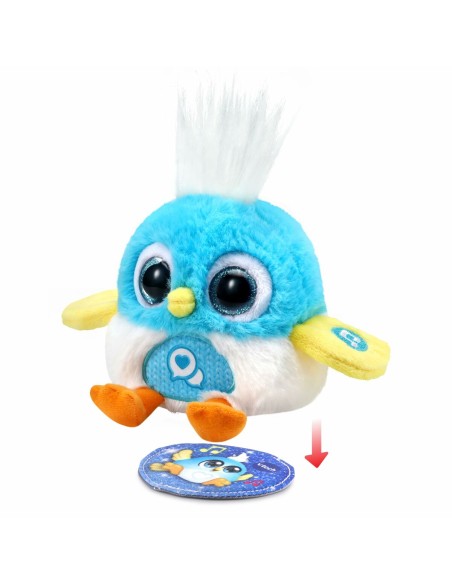 Soft toy with sounds Vtech Lolibirds Lolito Blue