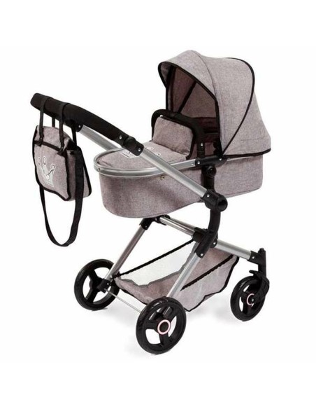 Doll Stroller Reig Combi Neo Pro 86 x 79 x 42 cm Grey
