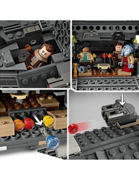 Construction set Lego Star Wars 75374 The Onyx Cinder Multicolour 1325 Pieces