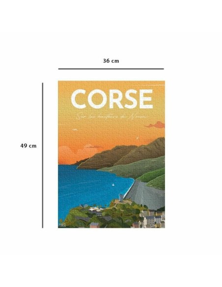 Puzzle Nathan Affiche de la Corse