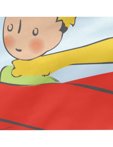 Quilted Zipper Bedding HappyFriday Le Petit Prince Son Avion Multicolour 105 x 200 cm