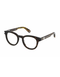 Men' Spectacle frame PHILIPP PLEIN VPP024V-49722Y-21G Brown Ø 49 mm