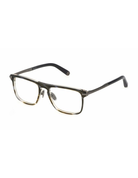 Men' Spectacle frame PHILIPP PLEIN VPP019M-5309N3-21G Brown Ø 53 mm