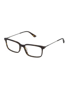 Men' Spectacle frame Police VPL687-520722 Brown Ø 52 mm