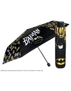 Foldable Umbrella Batman Perletti Black Ø 91 cm Children's 2