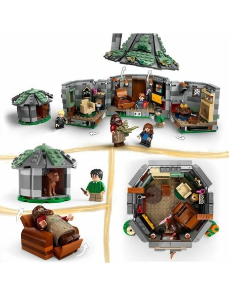 Construction set Lego Harry Potter 76428 Hagrid's Cabin: An Unexpected Visit Multicolour