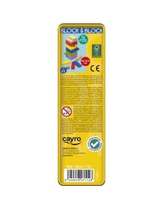 Skills game Cayro Block and block 36 Pieces 2