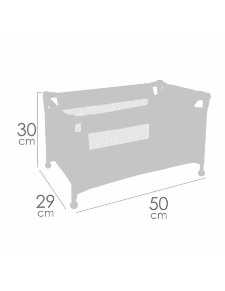 Travel cot Decuevas Koala 50 x 29 x 30 cm Pink