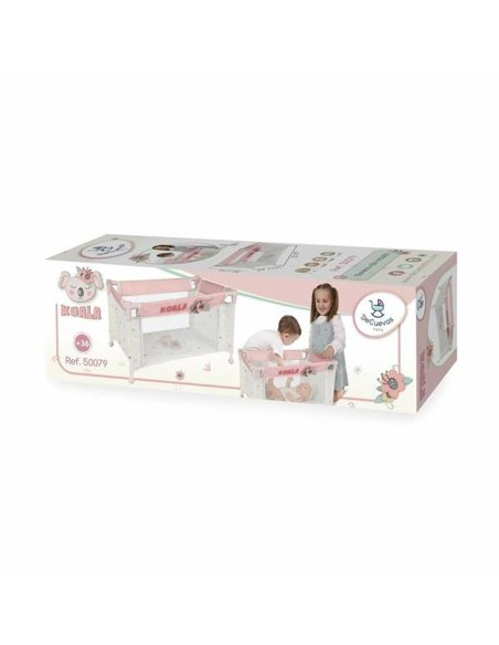 Travel cot Decuevas Koala 50 x 29 x 30 cm Pink