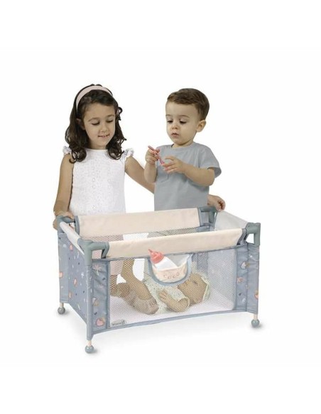 Travel cot Decuevas Coco 50 x 29 x 30 cm Blue