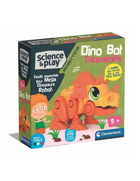 Construction set Clementoni Dino Bot Triceratops 20 x 20 x 6 cm