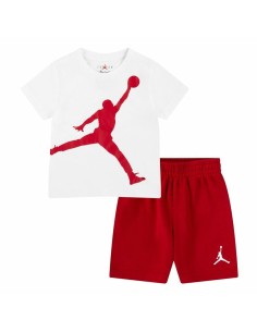 Children's Sports Outfit Nike White Red 2 Pieces