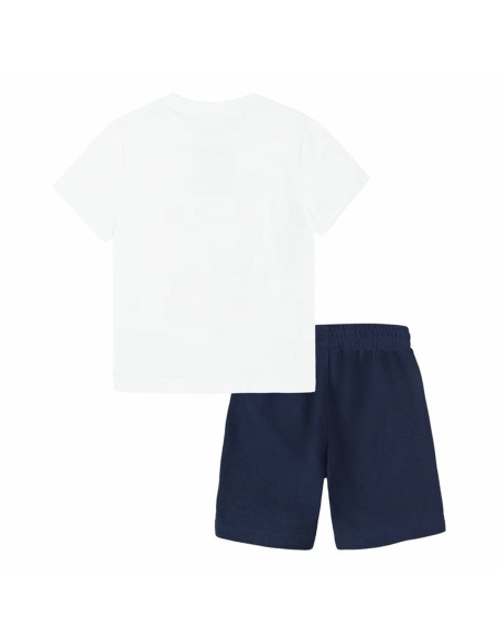 Children's Sports Outfit Nike Nsw Add Ft Short  Blue White Multicolour 2 Pieces