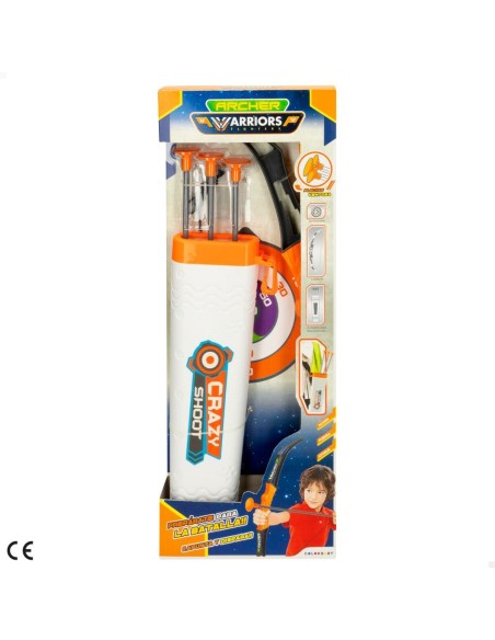 Archery Set with Target Colorbaby 6 Units