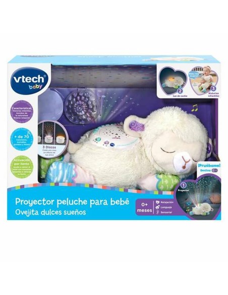 Plush Toy Projector Sheep Vtech Sweet Dreams 15 x 32 x 12 cm