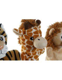 Fluffy toy Home ESPRIT Brown 20 x 20 x 25 cm (3 Units) 2