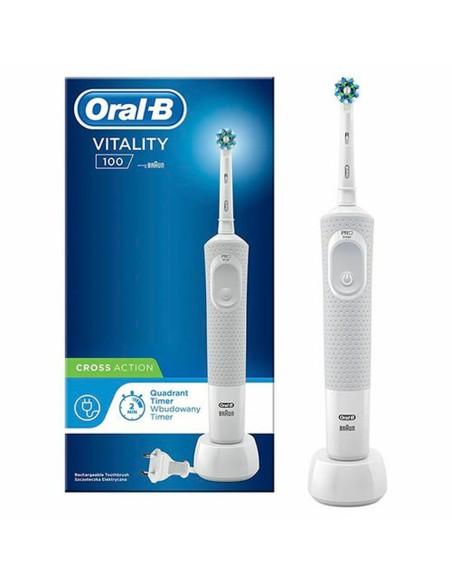 Electric Toothbrush Oral-B VITALITY 100 White