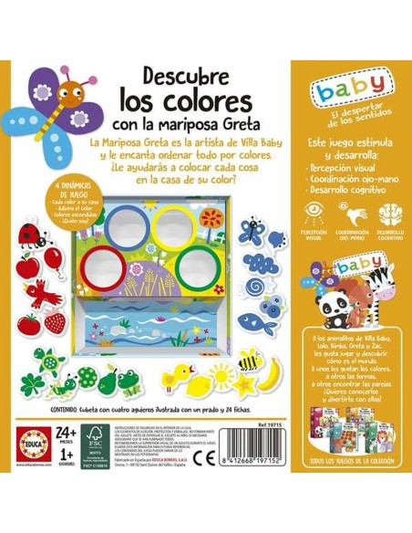 Educational Game Educa Descubre los Colores con La Mariposa Greta (ES)