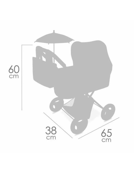 Doll Stroller Decuevas  Verona 38 x 65 x 60 cm