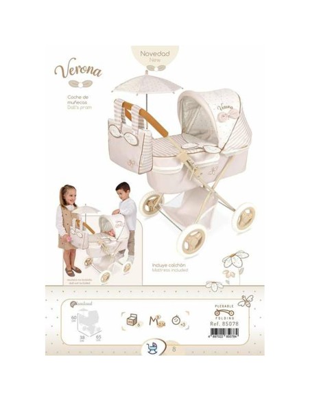 Doll Stroller Decuevas  Verona 38 x 65 x 60 cm