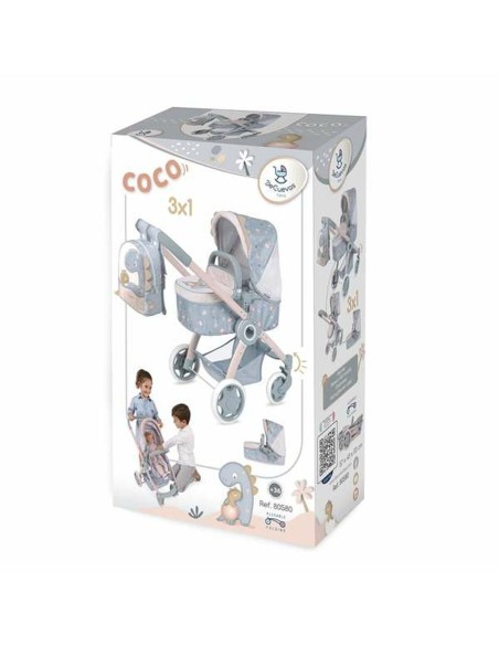Doll Stroller Decuevas Coco 41 x 62 x 70 cm