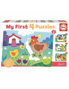 Puzzle Educa My First Puzzles 8 Pieces (8 + 7 + 6 +5 pcs)