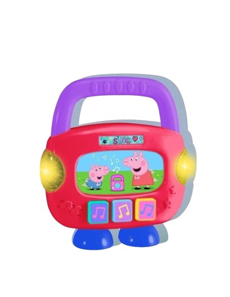 Speaker with Karaoke Microphone Peppa Pig Sing Alone