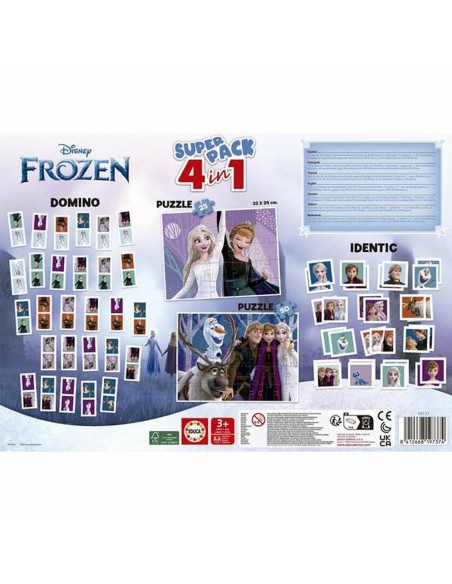 Set of Skill Games Frozen 4-in-1