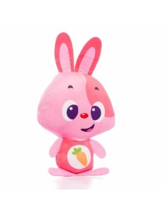 Soft toy with sounds Moltó Gusy luz Baby Bunny Pink 7,5 cm