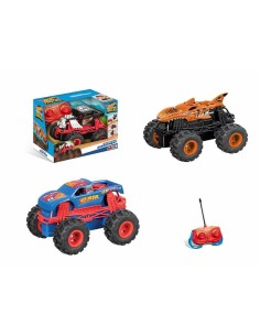 Remote-Controlled Car Hot Wheels mini Monster Truck 1:28 14,5 x 9,2 x 9 cm