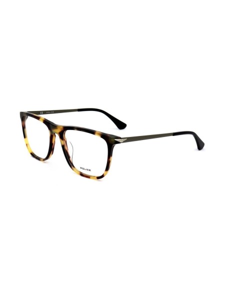 Men' Spectacle frame Police VPLD05M550VBV Green Ø 55 mm