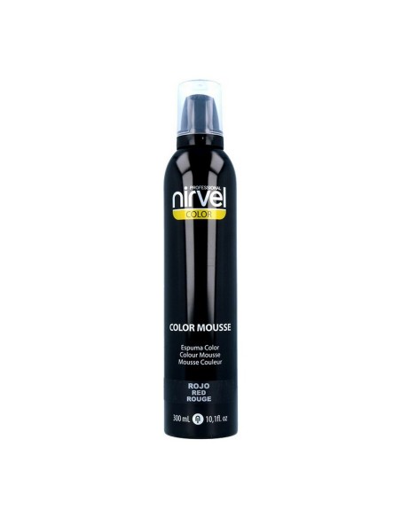 Volumising Foam Color Mousse Nirvel 300 ml Red (300 ml)