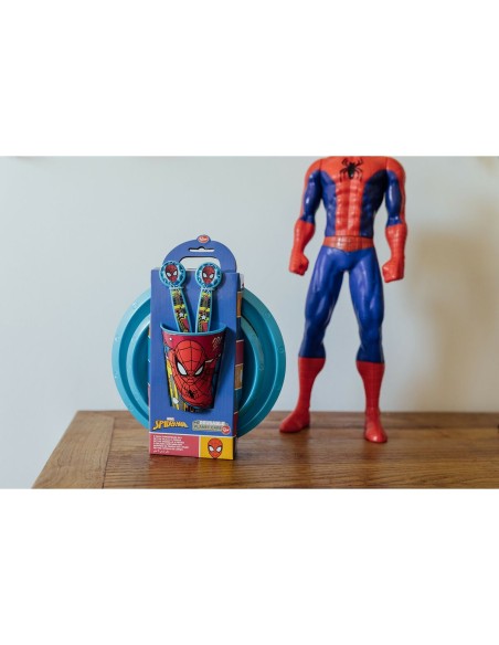 Children’s Dinner Set Spider-Man CZ11313 Plastic (5 Pieces)