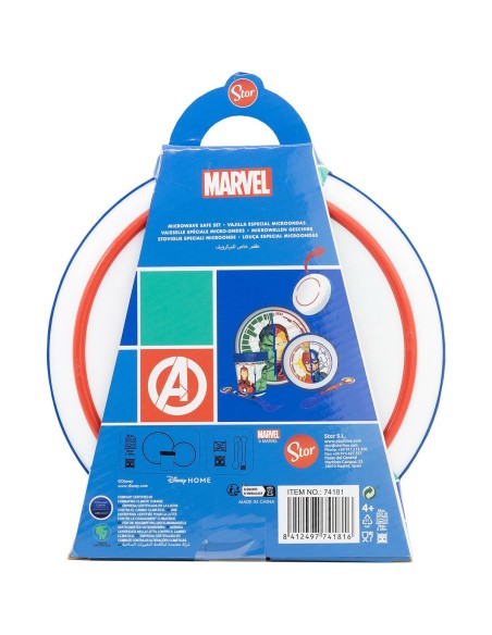 Children’s Dinner Set The Avengers CZ11304 Plastic (5 Pieces)