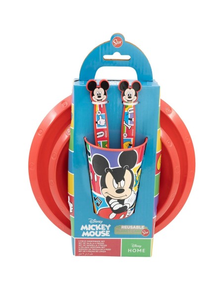 Children’s Dinner Set Mickey Mouse CZ11311 (5 Pieces)
