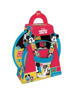 Children’s Dinner Set Mickey Mouse CZ11306 Plastic (5 Pieces)