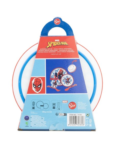 Children’s Dinner Set Spider-Man CZ11308 Plastic (5 Pieces)